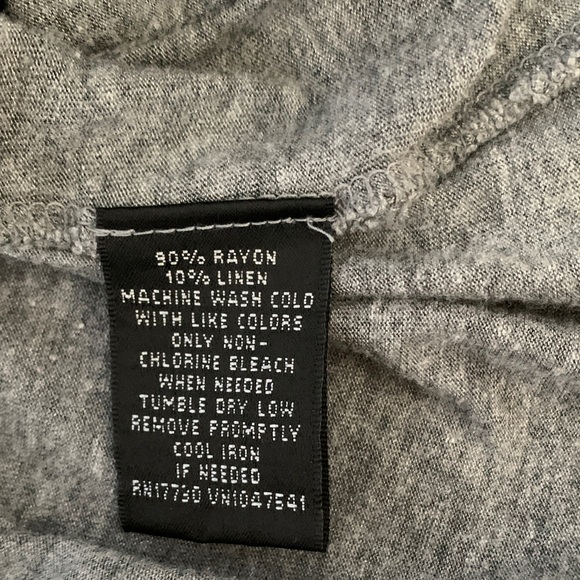 Patch Pocket Cardigan Duster (Mossimo Supply Co. Charcoal Button-Front Cardigan) - Picture 5 of 5